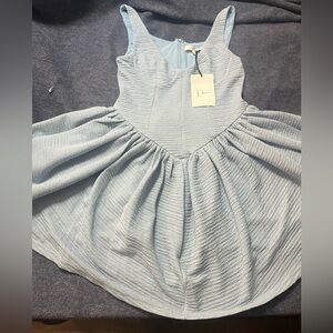 Klesis Women’s Sleeveless Dress Powder Blue Size Medium NWT